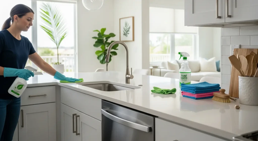 Ultimate house cleaning checklist with kitchen cleaning tasks by All Great Cleaner – Professional Cleaning Services in Orlando