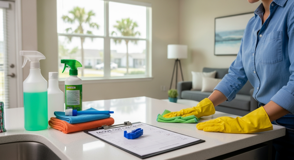 Move-out cleaning timeline in Orlando by All Great Cleaner – Professional Cleaning Services