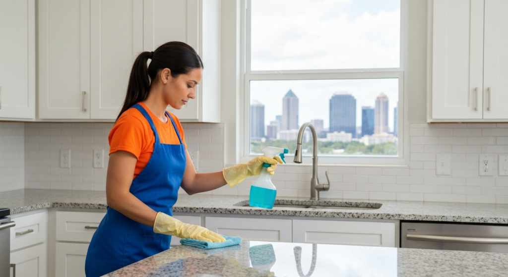Commercial vs Residential Post-Construction Cleaning in Orlando by All Great Cleaner – Professional Services, including office and home cleaning scenarios
