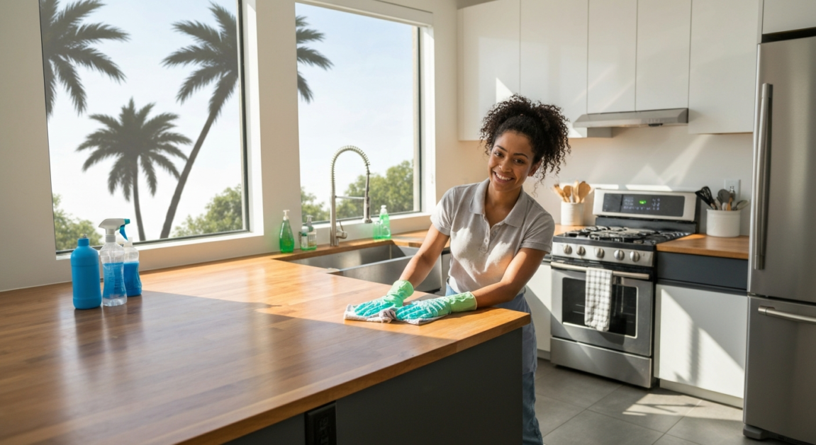 Orlando house cleaner using eco-friendly supplies from All Great Cleaner – Professional Cleaning Services