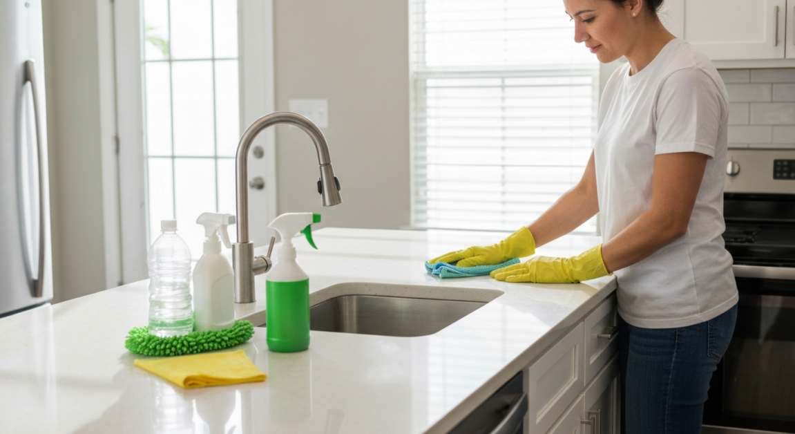 Eco-friendly house cleaning services in Orlando by All Great Cleaner – Professional Cleaning Services, with green natural products