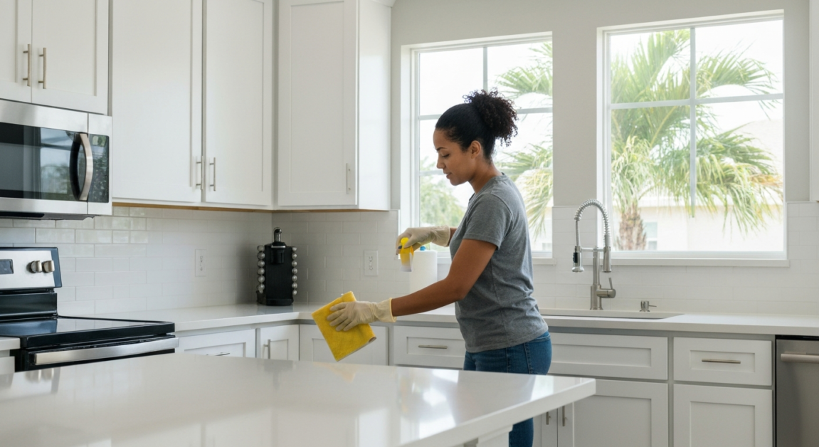 Post-construction cleaning preparation guide by All Great Cleaner – Professional Cleaning Services in Orlando, covering how to prepare for post-construction cleaning