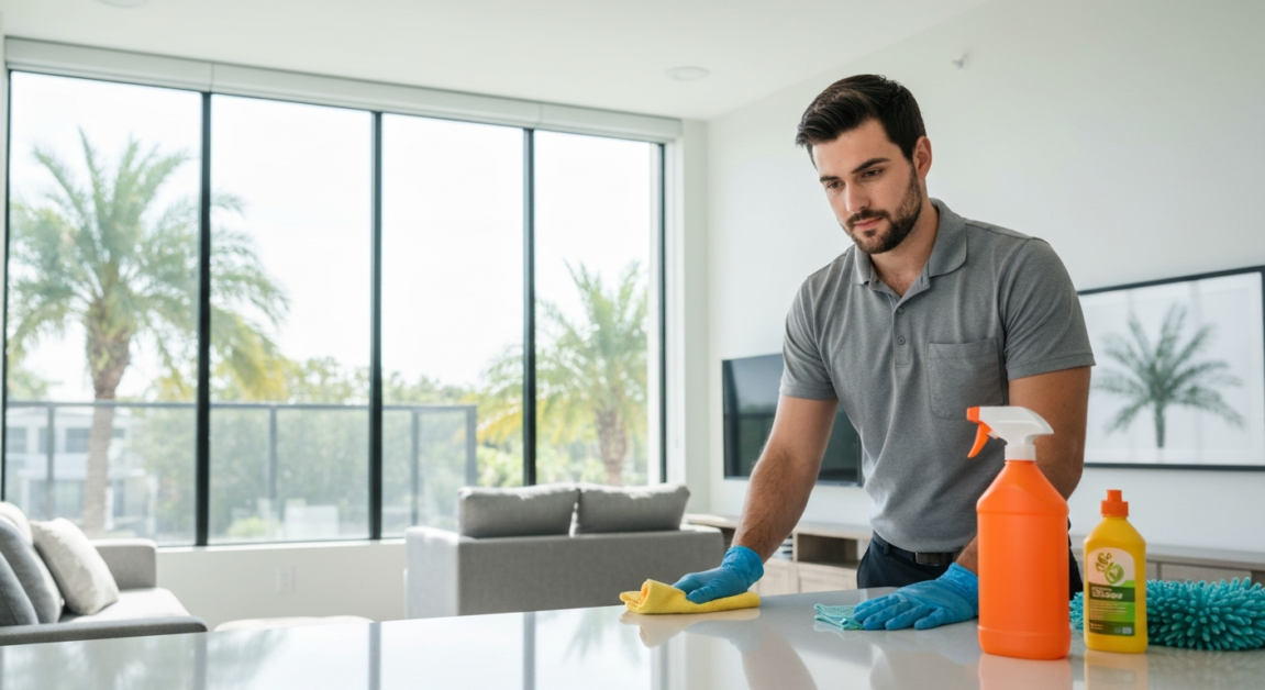 Live event cleaning with All Great Cleaner – Professional Cleaning Services in Orlando