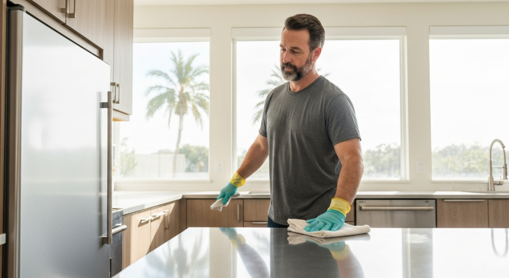 House prepared for cleaning by All Great Cleaner – Professional Cleaning Services in Orlando.