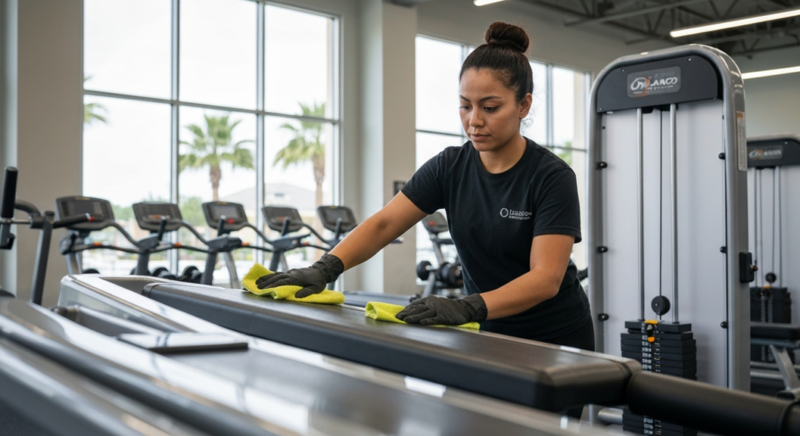 Commercial cleaning services for gyms by All Great Cleaner – Professional Cleaning Services in Orlando