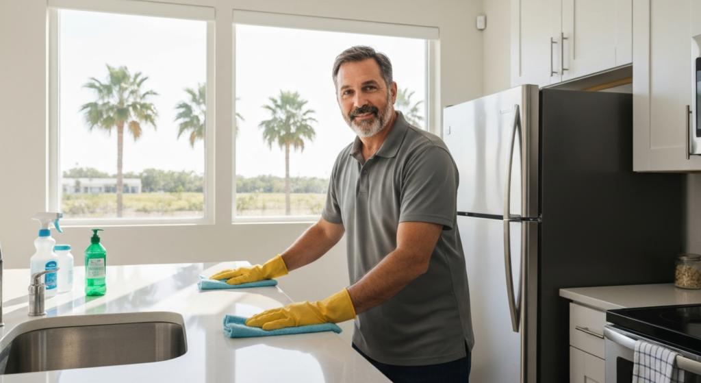 Post-construction cleaning for new apartments with All Great Cleaner – Professional Cleaning Services in Orlando