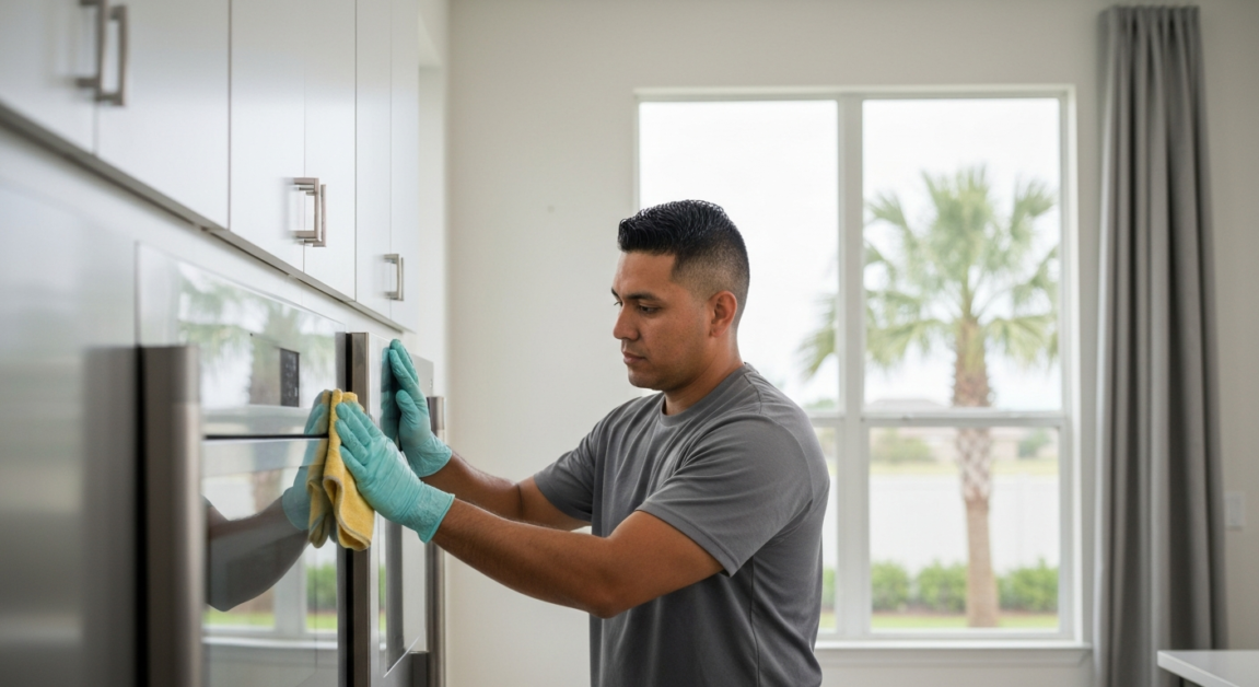 do I need to be home during cleaning with All Great Cleaner – Professional Cleaning Services, Orlando
