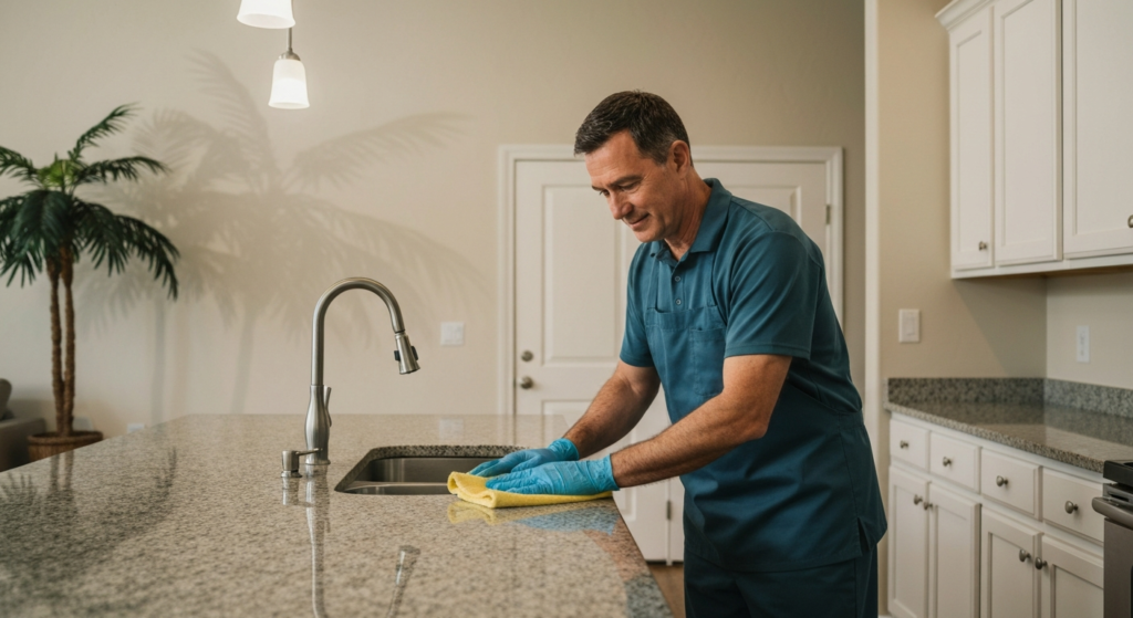 Orlando 12-12-12 rule decluttering by All Great Cleaner – Professional Cleaning Services, showing a clean and organized home setting